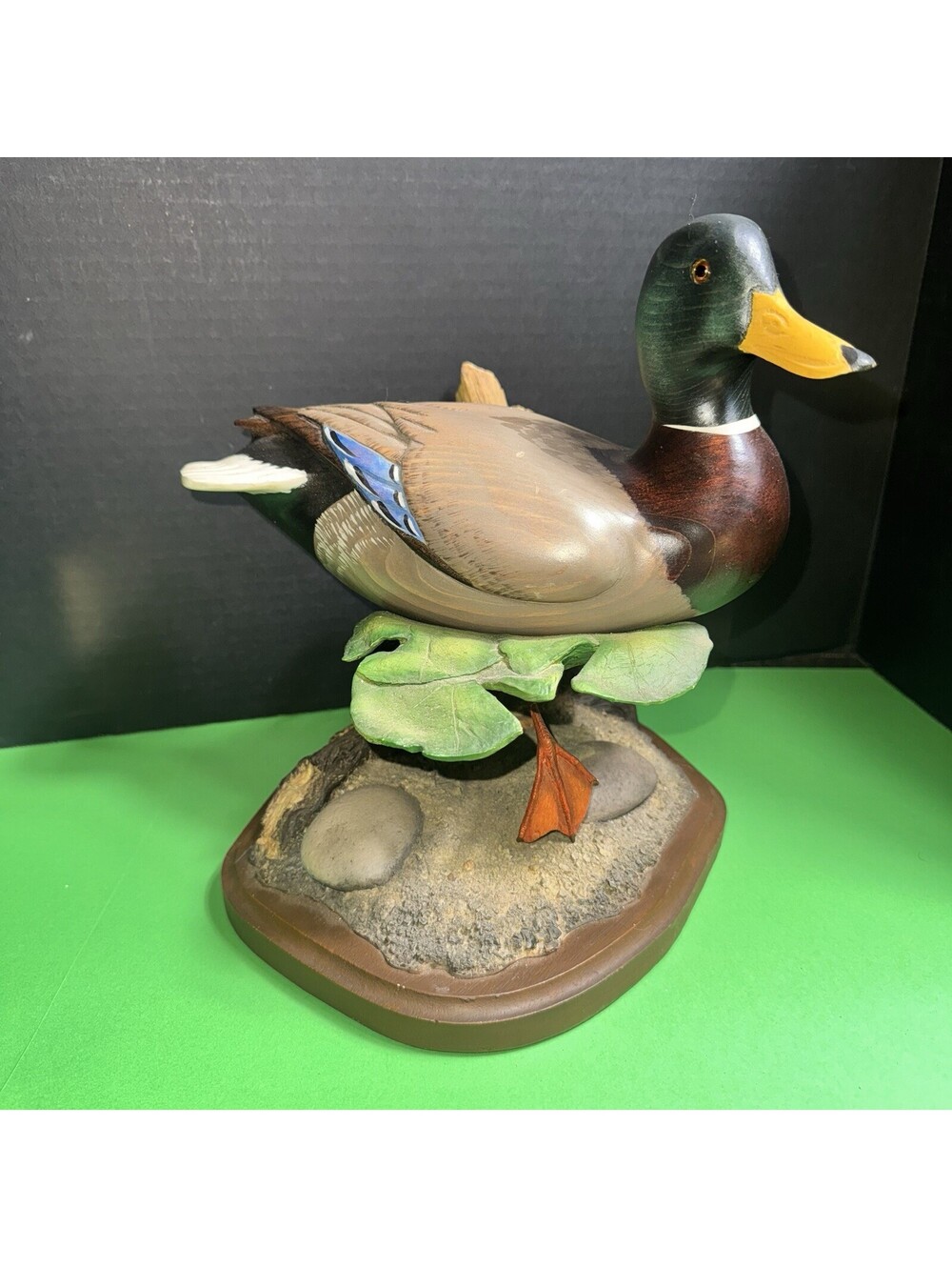 BIG SKY Carvers Limited Ed. Mallard Wood Duck Sculpture #314/1250 – Hand Carved